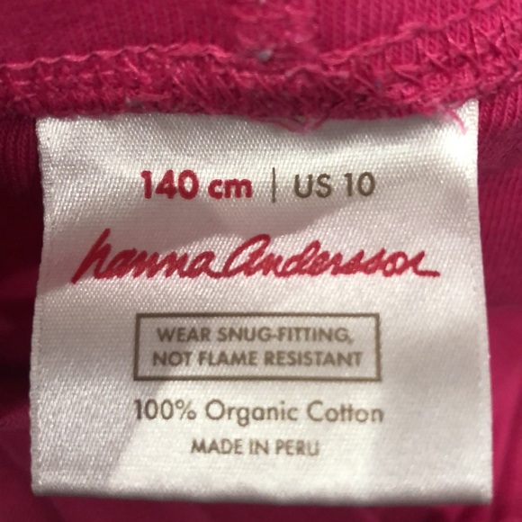 Hanna Andersson pajama set size 10 (140) - Picture 7 of 7